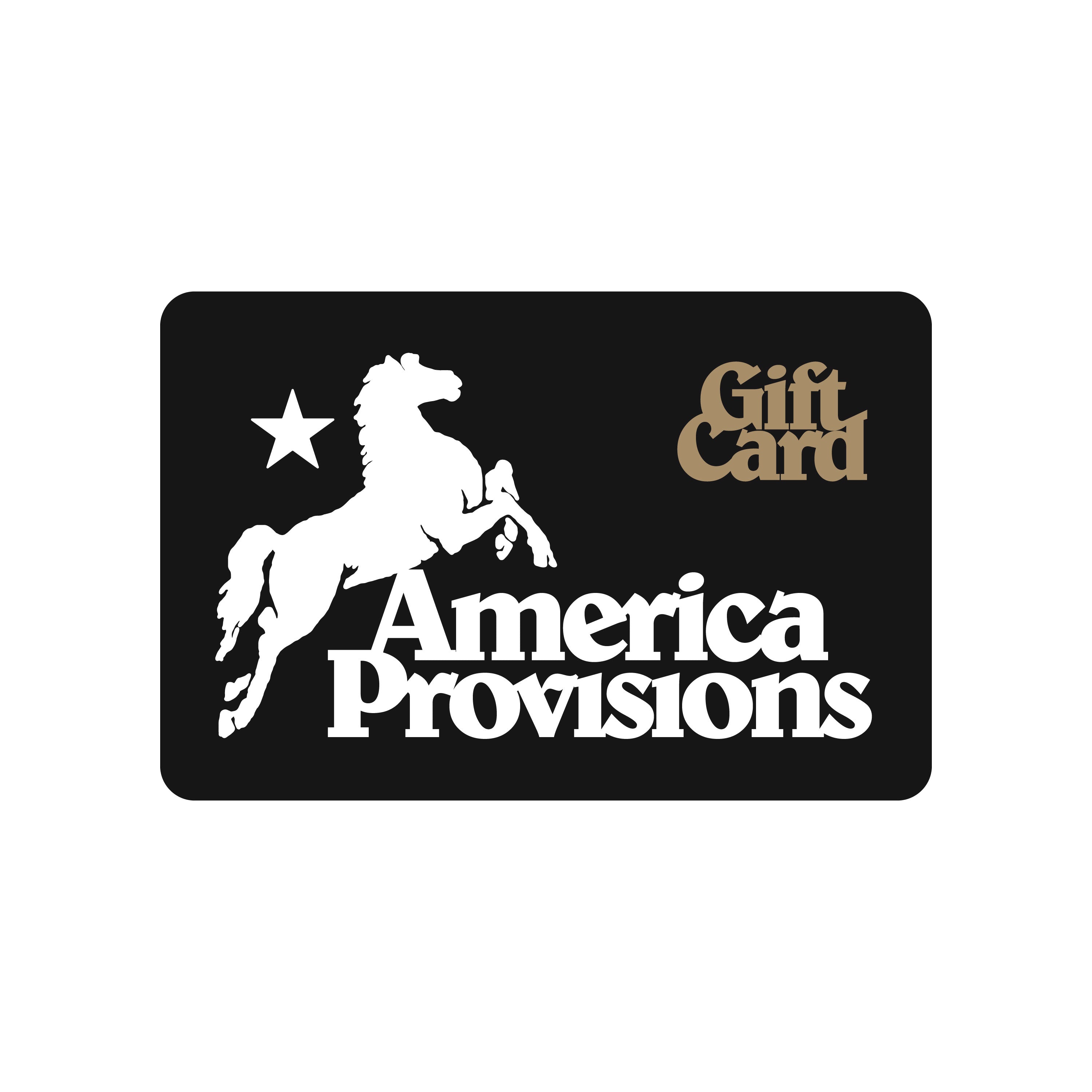 America Provisions E-Gift Card
