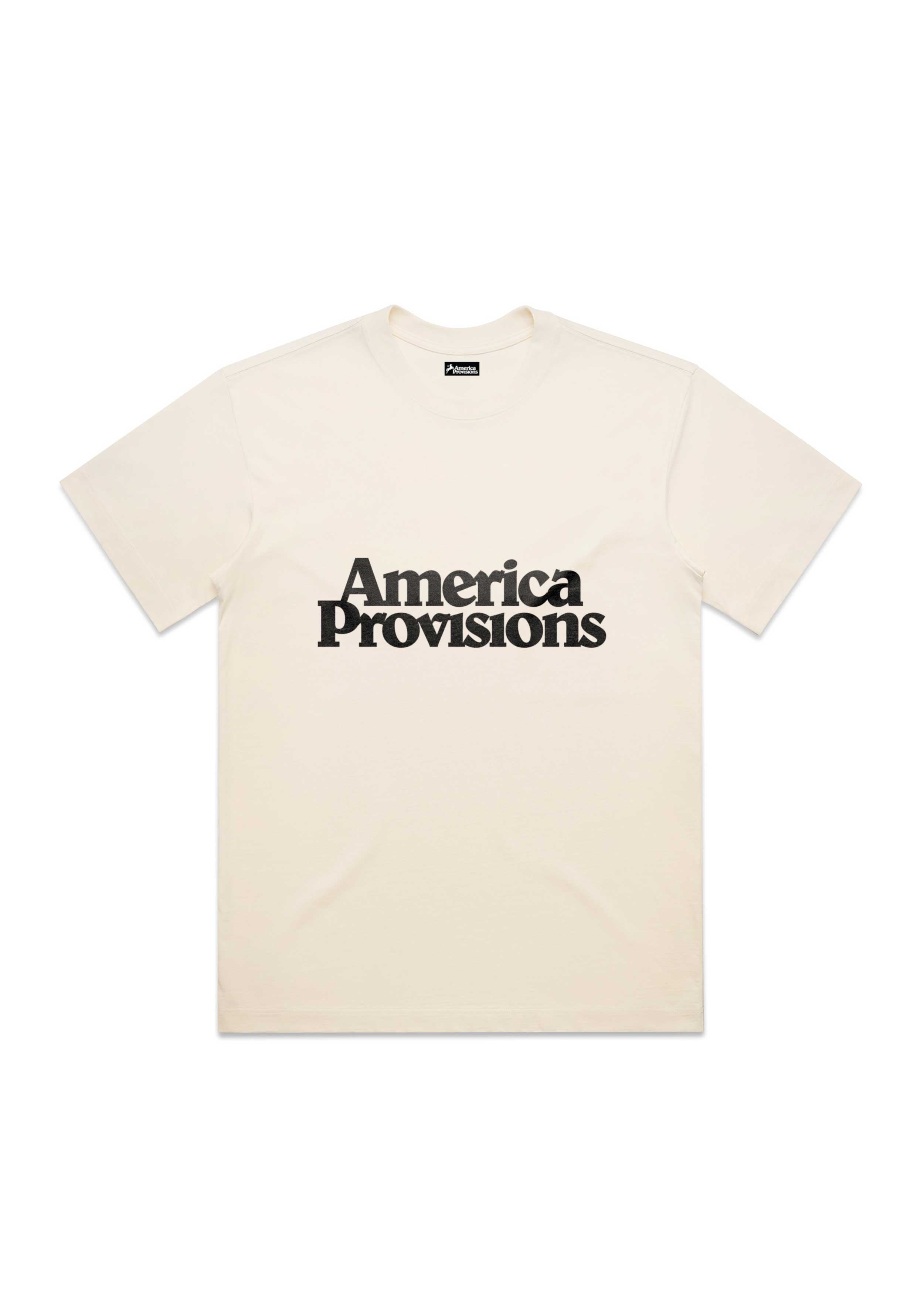 America Provisions Essentials T-Shirt in Ecru